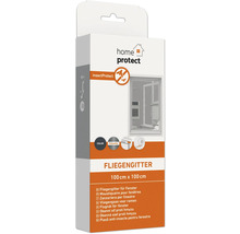 Verpackung eines Fliegengitters für Fenster, Größe 100 cm x 100 cm