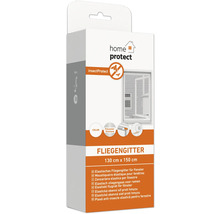 Elastisches Fliegengitter für Fenster, 130 cm x 150 cm