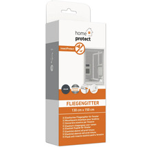 Elastisches Fliegengitter für Fenster, 130 cm x 150 cm