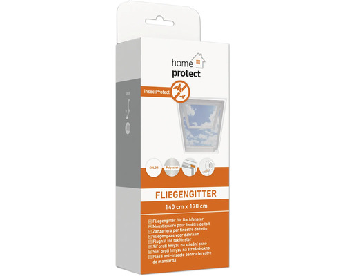Fliegengitter für Dachfenster, 140 cm x 170 cm, Insektenschutz