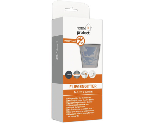 Fliegengitter für Dachfenster, 140 cm x 170 cm, Insektenschutz