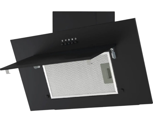 Dunstabzugshaube für die Küche mit geöffneter Klappe