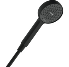 Handbrause mit Schlauch und Hansgrohe Logo