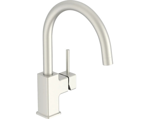 KEO Küchenarmatur TUBIG CoolStart AntiFingerprint edelstahl Küchenarmatur mit hohem Auslauf