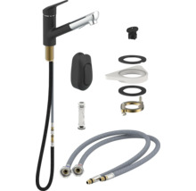 Küchenarmatur mit Zubehörteilen