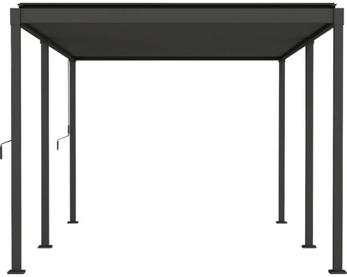 Freistehende Pergola mit Lamellendach