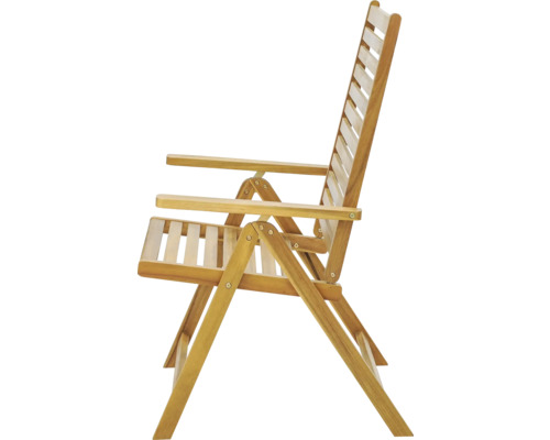 Holzliegestuhl für den Außenbereich