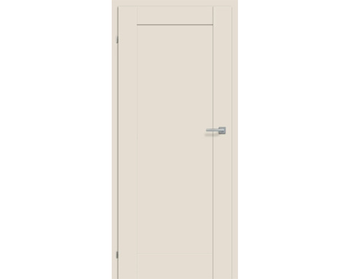 Pertura Zimmertür VINDA Uni Kashmir 98,5x198,5 links ohne Schlüssellochbohrung Geschlossene Innentür mit Beschlägen