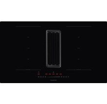 Induktionskochfeld mit Dunstabzug