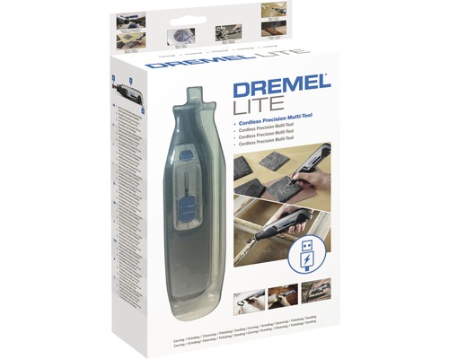 Dremel Lite Akku-Präzisions-Multifunktionswerkzeug Verpackung