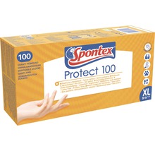 Verpackung Spontex Protect 100 Einmalhandschuhe, Größe XL