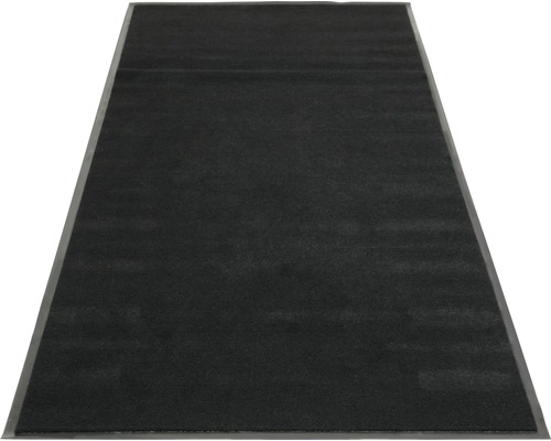 Teppich schwarz rutschfest 200x90 cm