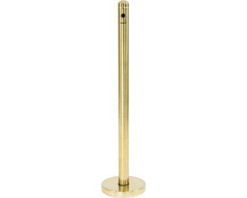Absperrpfosten inkl. Aschenbecher Edelstahl gold Absperrpfosten inkl. Aschenbecher Edelstahl gold