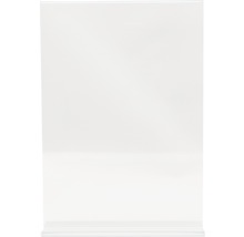 Tischaufsteller gerade transparent DIN A4