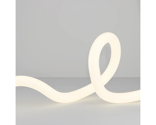 Dekorative LED-Lichtleiste in geschwungener Form