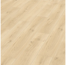 Verlegter Laminatboden in Holzoptik