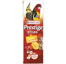 Versele-Laga Prestige Sticks mit Mango und Hagebutte für Vögel, Packung