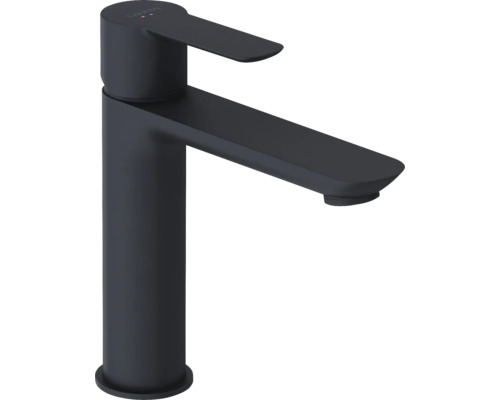 Schwarzer Waschtischmischer