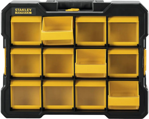 Stanley Fatmax Einsatzbox mit zwölf Fächern