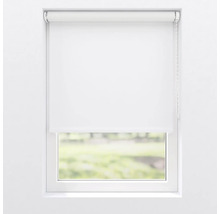 Weißes Rollo am Fenster zur Lichtregulierung