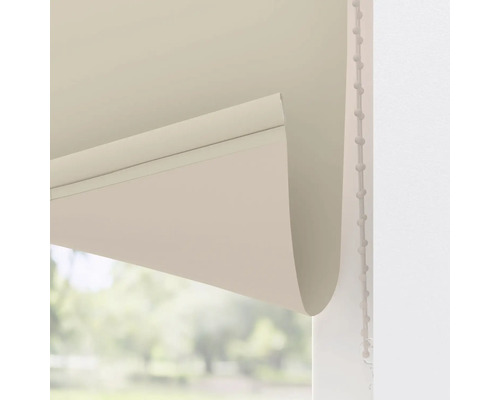 Rollo mit Kettenzug zur Fensterdekoration und Lichtregulierung