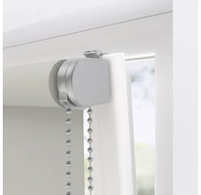 Detailansicht einer Rollos mit Kettenzug zur Fensterdekoration