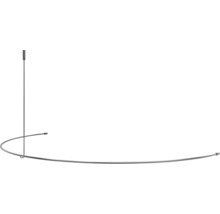 Duschvorhangstange mit Deckenbefestigung