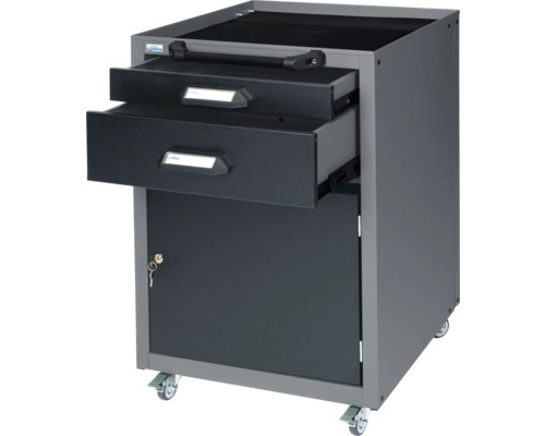 Werkstattwagen mit Schubladen und abschließbarer Tür