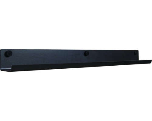 Sonava Function Regal schmal Large 780 x 70 x 80 mm Schwarzes Wandregal zur Aufbewahrung und Dekoration