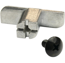 Metallflügelmutter mit passender Schraube