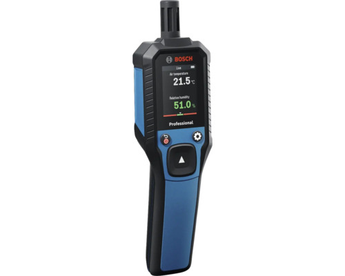 Hygrometer Bosch Professional GDH 1-17 Bosch Thermo-Hygrometer zur Messung von Lufttemperatur und relativer Luftfeuchtigkeit