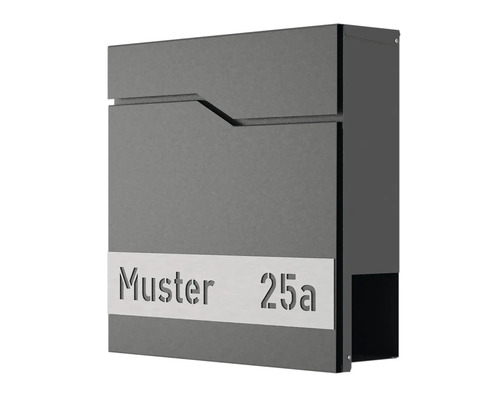 Briefkasten mit Namensschild