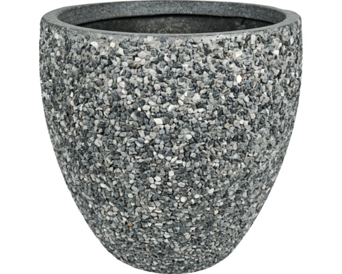 Blumentopf aus Stein