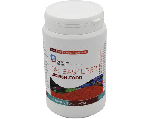 Aquariumfischfutter Aquarium Münster Dr. Bassleer Biofish Food SHRIMP STICKS ACAI 150 g Dr. Bassleer Biofish-Food Shrimp Sticks Acai Dose