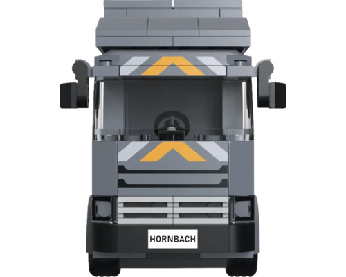 Spielzeug-Lastwagen Modell mit Hornbach Logo