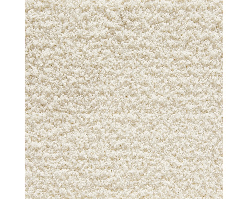 Teppichboden Shaggy Softness creme FB03 400 cm breit (Meterware) Nahaufnahme eines getufteten Teppichs