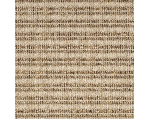 Teppichboden Flachgewebe Outsider African Voodoo berber FB26 400 cm breit (Meterware) Nahaufnahme eines Teppichs mit Streifenmuster
