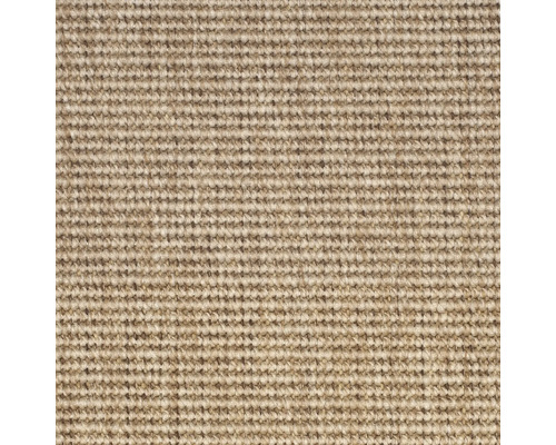 Teppichboden Flachgewebe Outsider African Spirit naturbeige FB26 400 cm breit (Meterware) Nahaufnahme eines Teppichs aus Naturfasern