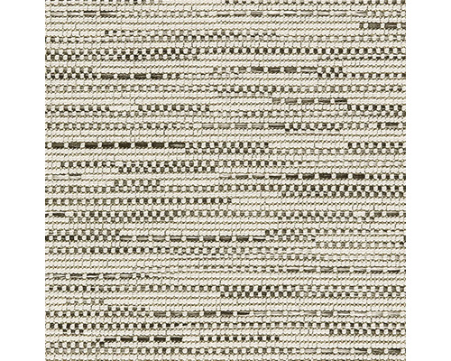 Teppichboden Flachgewebe Outsider African Mambo beige FB21 400 cm breit (Meterware) Nahaufnahme von Textilgewebe mit Muster