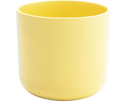 Blumentopf Lafiora Alma Keramik Ø 7 cm H 6,5 cm lemon Zylindrischer Blumentopf aus Keramik