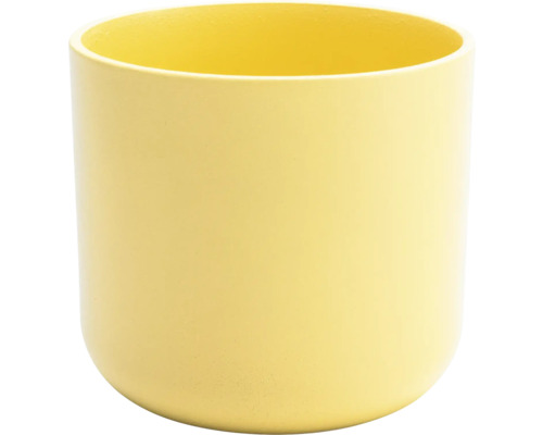 Blumentopf Lafiora Alma Keramik Ø 10 cm H 9,5 cm lemon Runder Blumentopf