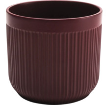 Gerippter Pflanztopf aus Keramik