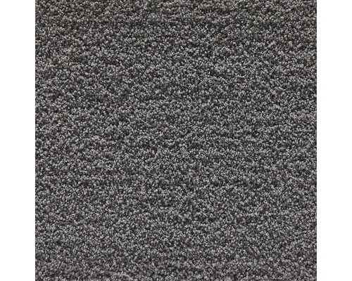 Teppichboden Shaggy Softness grau FB95 400 cm breit (Meterware) Nahaufnahme eines grauen Teppichs