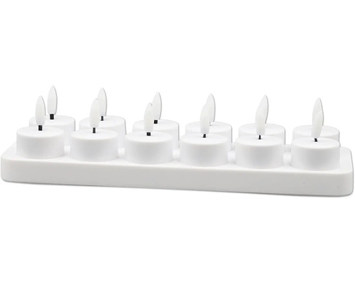 Dekorative LED-Kerzen mit Batteriebetrieb im Set