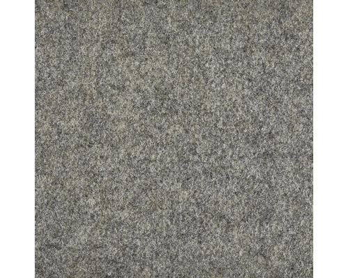 Teppichboden Nadelfilz Invita sand FB1888 200 cm breit (Meterware) Detailansicht eines grauen Teppichs.