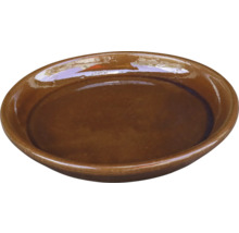 Braune Servierschale aus Keramik