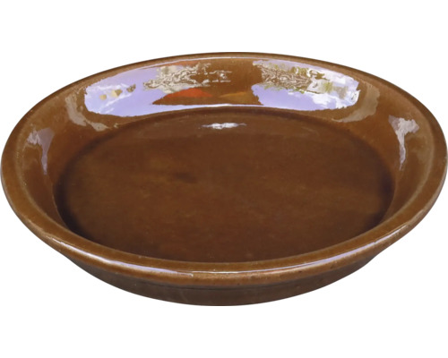 Braune Keramik Auflaufform