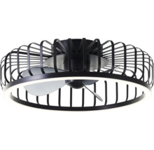 Deckenventilator mit Beleuchtung und Metallkäfig