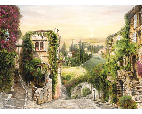 DekoArte Leinwandbild Landschaft 200x100 Cm - Mehrteilig, Auf Keilrahmen, Fertig Zum Aufhängen