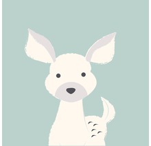 Illustration eines Rehkitzes